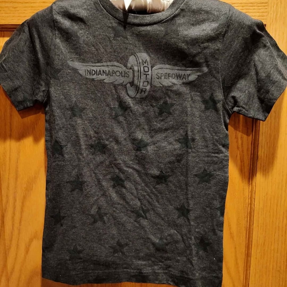 NWT Indianapolis Motor Speedway Girls Small Gray T-Shirt